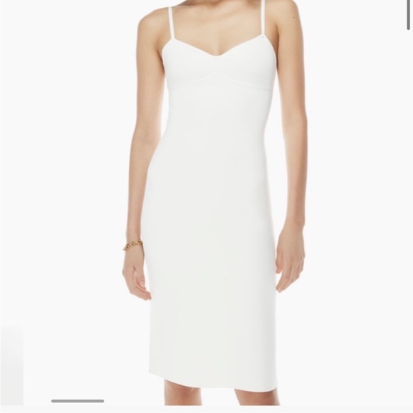 Aritzia Babaton Lariat dress green - Picture 3 of 8